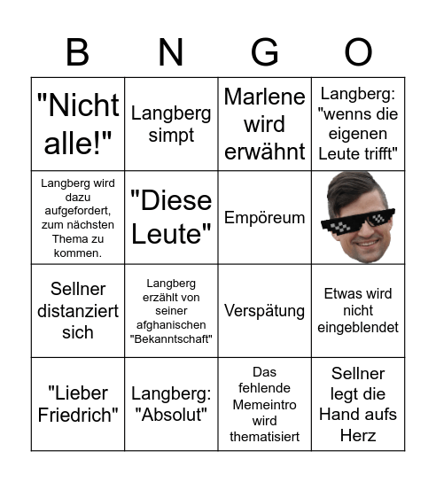 MS LIVE Bingo Card