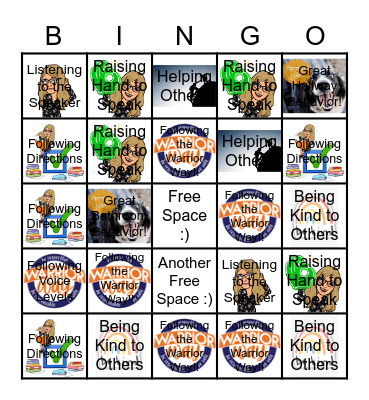 Desk Pet Bingo :) Bingo Card