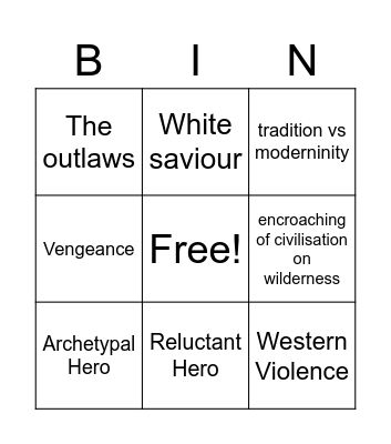 Generic Features Bingo! Bingo Card