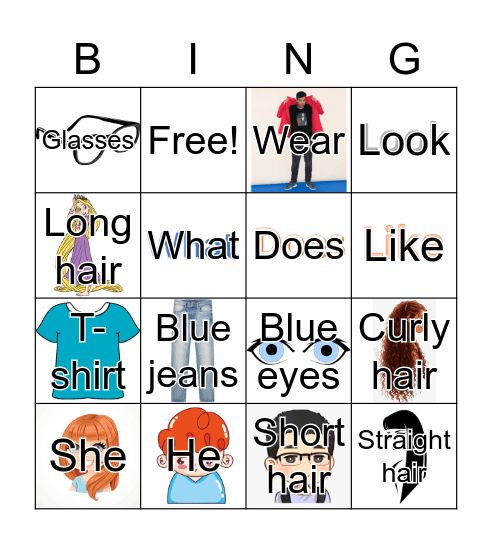 Chapter 6 Bingo Card