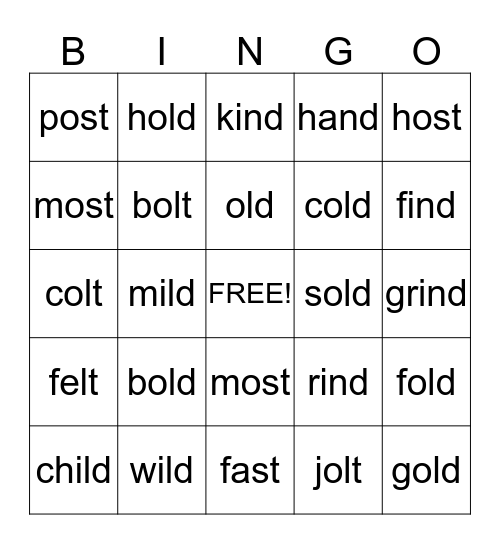 Bingo Review Bingo Card
