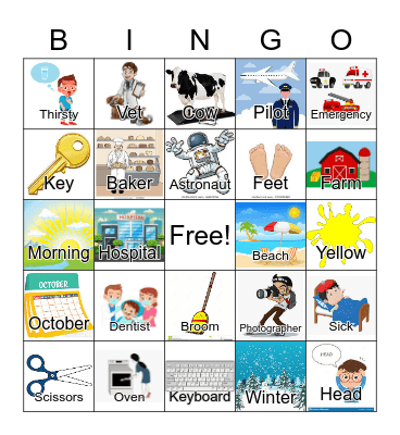 W5 Bingo Review Bingo Card