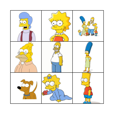 FAMILY BINGO! Bingo Card