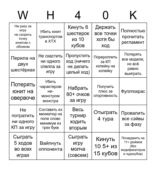 Achievement Unlocked! Bingo Card