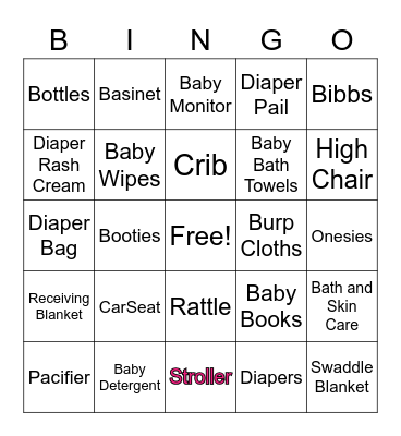 Princess Jordyn Bingo Card