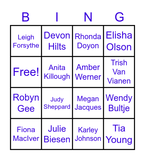 Welcome to Region 171!! Bingo Card