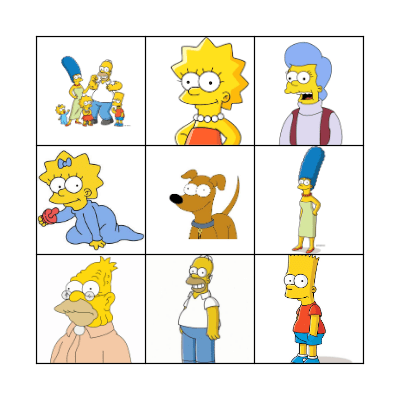 FAMILY BINGO! Bingo Card