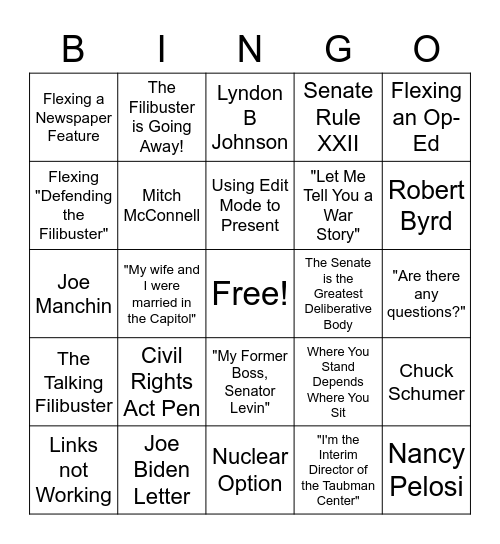 AaronBurr(g) Bingo Card