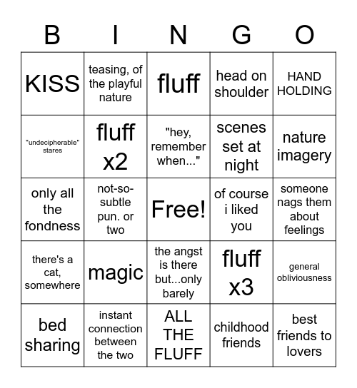 lmao Bingo Card