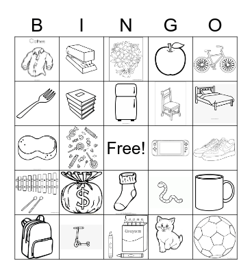 GIFT BINGO Card