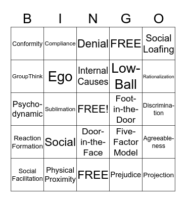 Exam IV Review Bingo Card