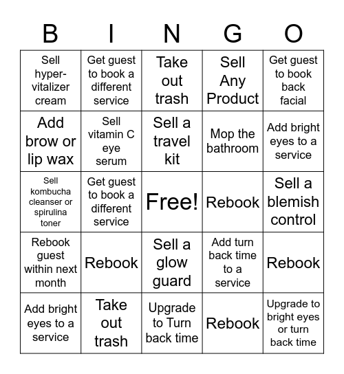 July Bingo Skin Bingo Card