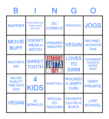 CHRIS TURNS 50 - HAPPY BIRTHDAY Bingo Card