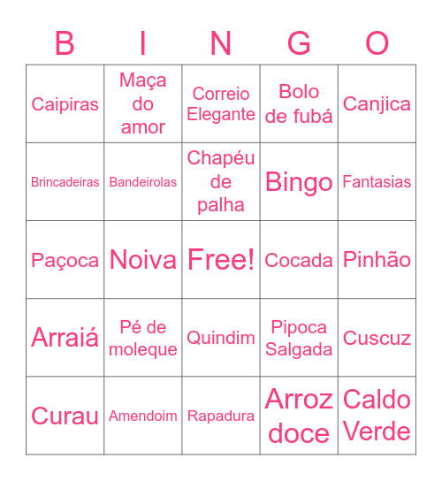 Bingo ListenLovers Bingo Card