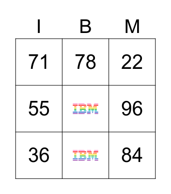 TAO BRAZIL BINGO Card