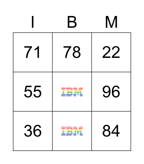 TAO BRAZIL BINGO Card