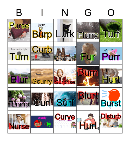 UR Bingo Card