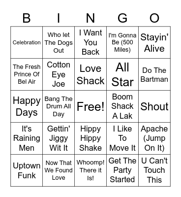 Beef's St. Cloud #4 Bingo Card