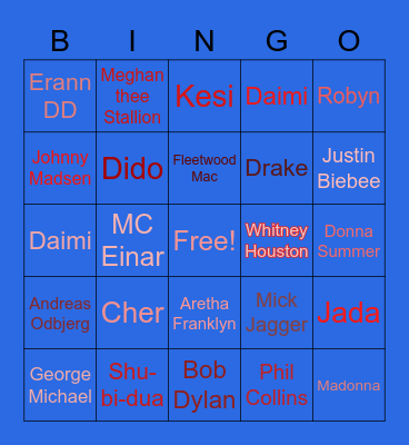 FOOD SOMMERFEST JUHU Bingo Card