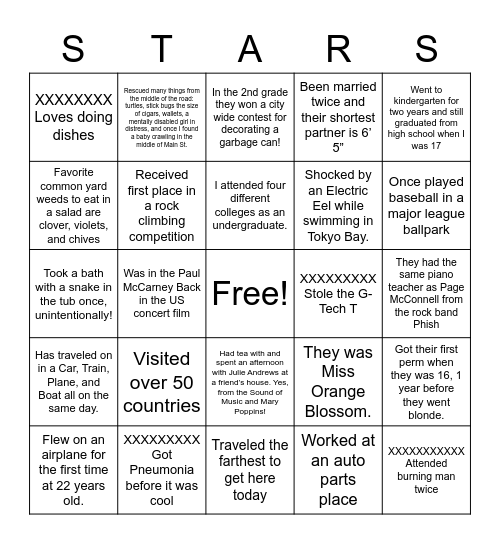 Under the Bingo Card