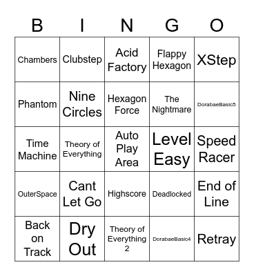 andrew geometry bingo Card