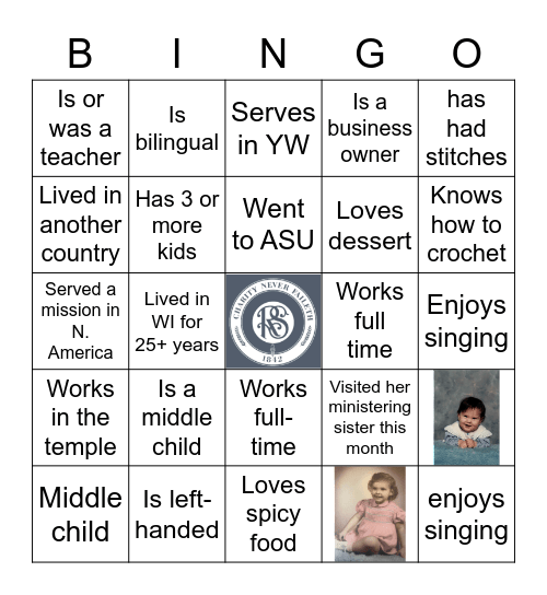 RS Bingo Card