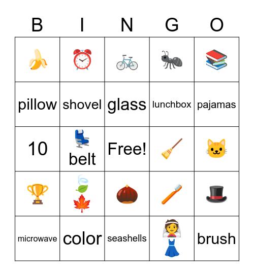 what Bingo Card