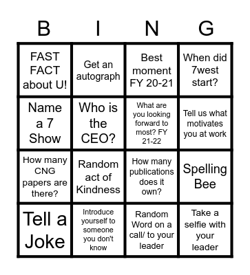 CC EOFY BINGO Card