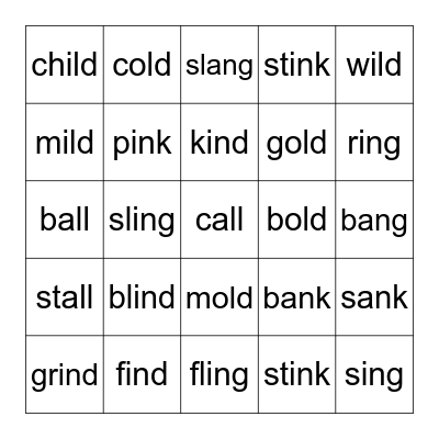 Connect 4 Bingo Card