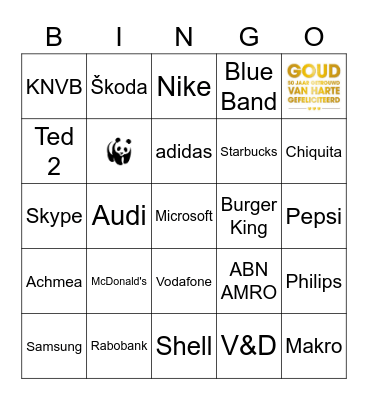 LOGO Bingo Card