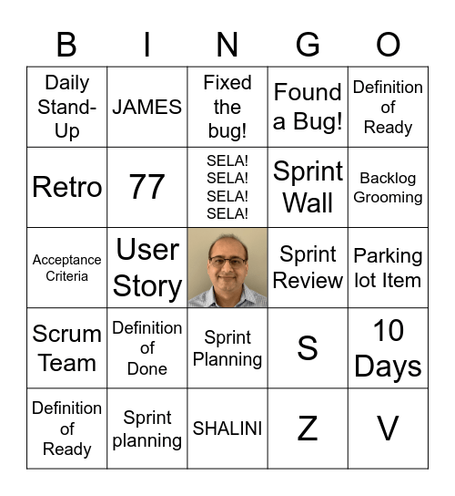 Agile Bingo Card