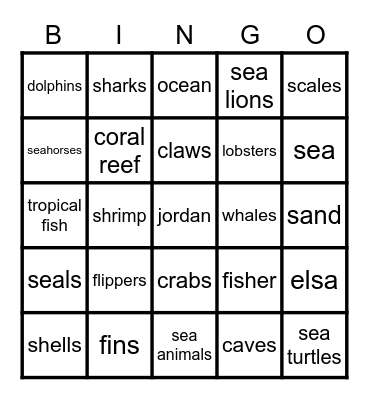 HFG AC Bingo Card