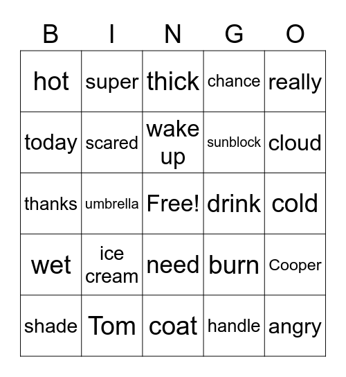 The Avalanche Effect Bingo Card