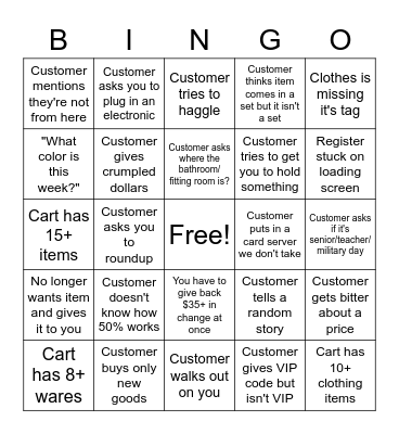 Goodluck Goodwill Bingo Card
