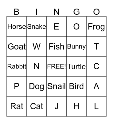 Mill Street Math & BINGO Night Bingo Card