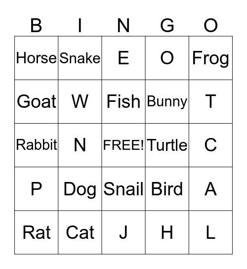 Mill Street Math & BINGO Night Bingo Card