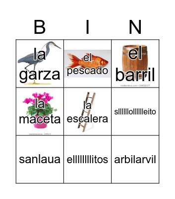 Loteria Mi Pueblito Bingo Card