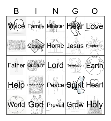 What We Are Learning and Will Never Forget Bingo Card
