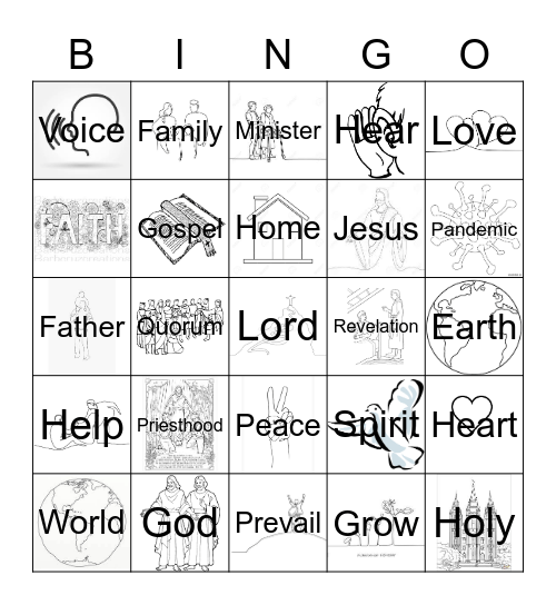 What We Are Learning and Will Never Forget Bingo Card