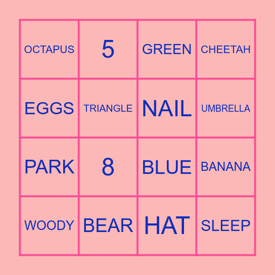 FUN FIESTA @IDRISSI (EARLY YEARS) Bingo Card