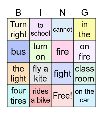 PB4 phonics June28, 2021 Bingo Card