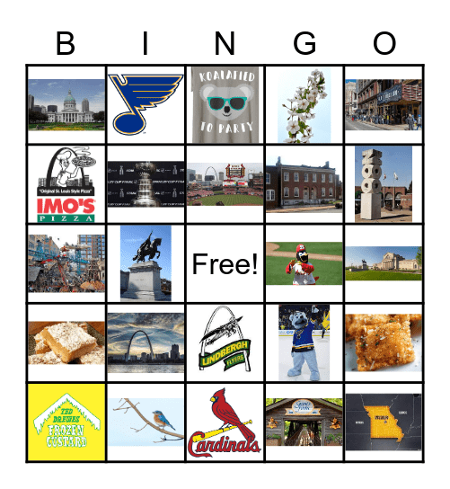 Missouri Bingo Card
