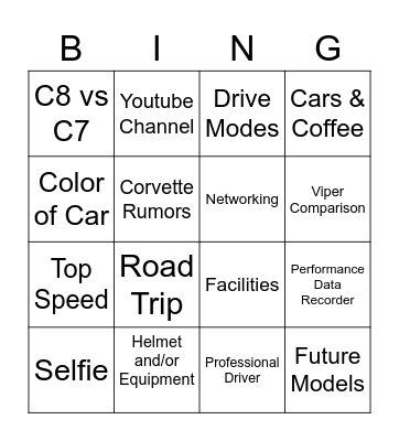 Bingo!! Bingo Card