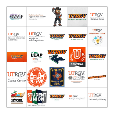 UTRGV Bingo Card