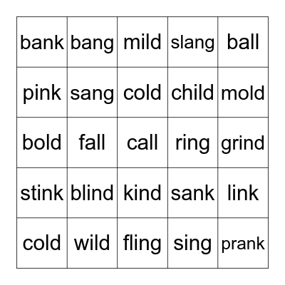 Exceptions Connect 4 Bingo Card