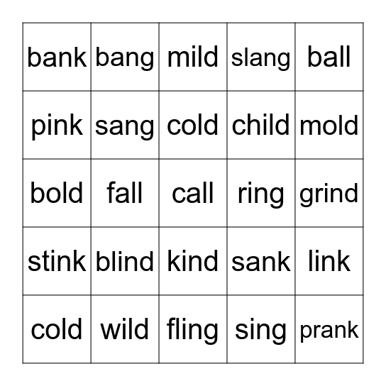 Exceptions Connect 4 Bingo Card