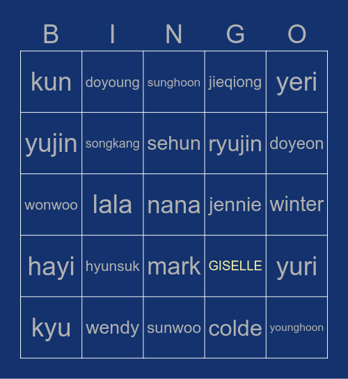 🐶 littlefriends 🐶 Bingo Card