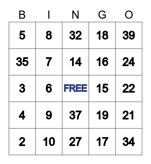 Last Day of First Grade Bingo Card