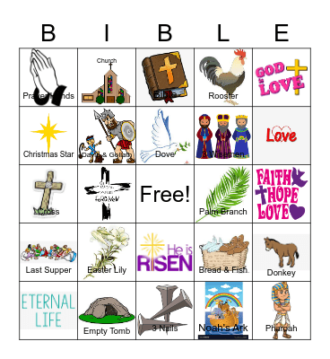BIBLE Bingo Card
