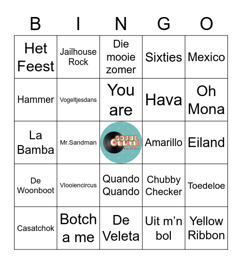 Rotterdam Aafje Bingo Gouweouden.nl Bingo Card
